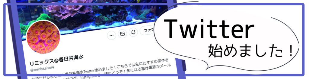 【春日井】Twitter始めました！